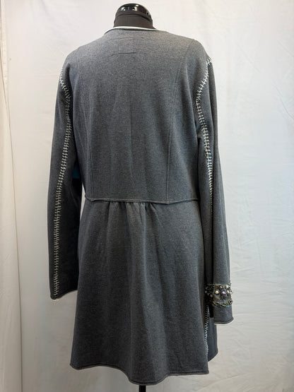 CF109-52 CROSS NECKLACE JACKET XL