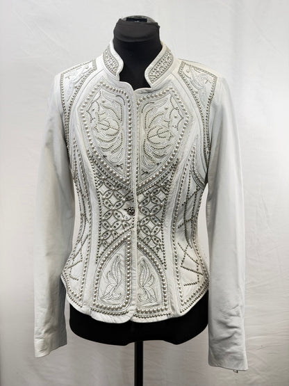 CF113-5 ELEVEN 11 WHITE JACKET S
