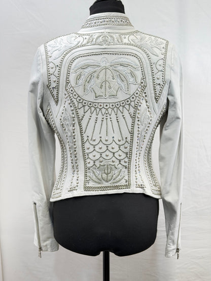 CF113-5 ELEVEN 11 WHITE JACKET S