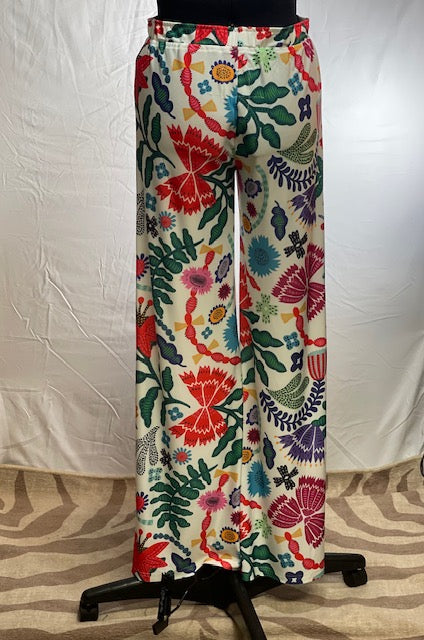 CF42-42 RELAXED FLORAL PANT-S