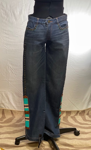 CF42-41 DENIM JEAN W/BEADING-8