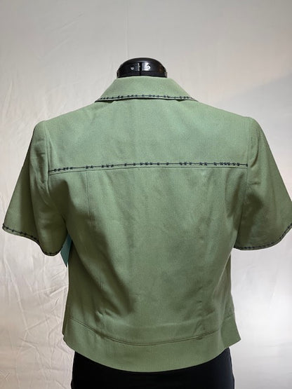CF46-74 SS JKT W/MIRRORS ON POCKETS-XS