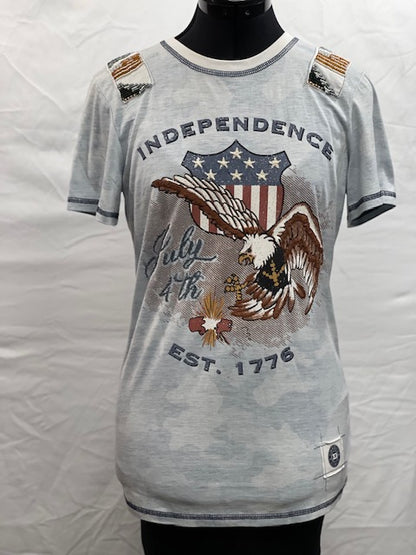 CF48-12 BLUE INDEPENDENCE DAY TOP-S