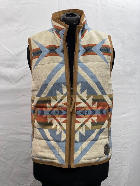 CF48-17 REVERSABLE SERAPE VEST-XS