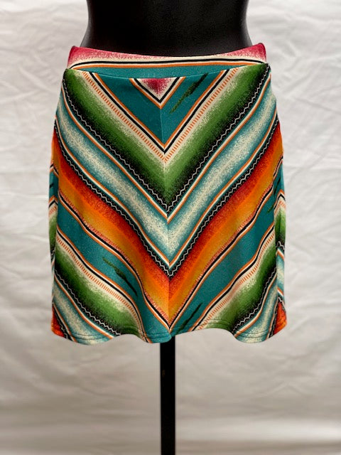 CF48-22 SERAPE SKIRT-XS