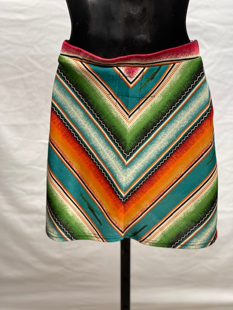 CF48-22 SERAPE SKIRT-XS