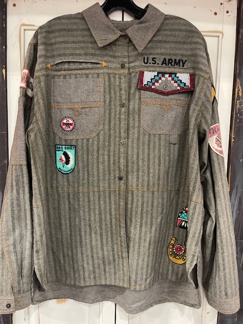 CF33-19 US ARMY FIELD SHIRT JKT-XL