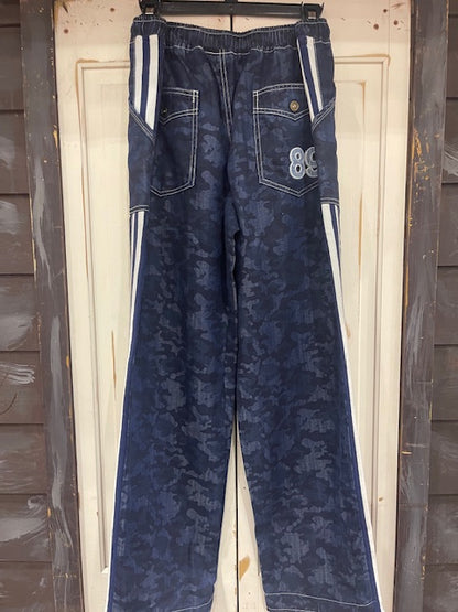 CF33-33 DENIM PANTS W/STARS LRG