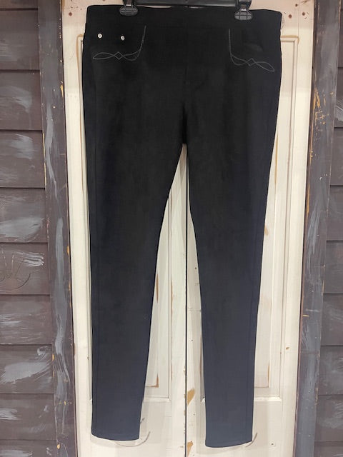 CF33-43 ALTRA SUEDE PANTS-BLK-LRG