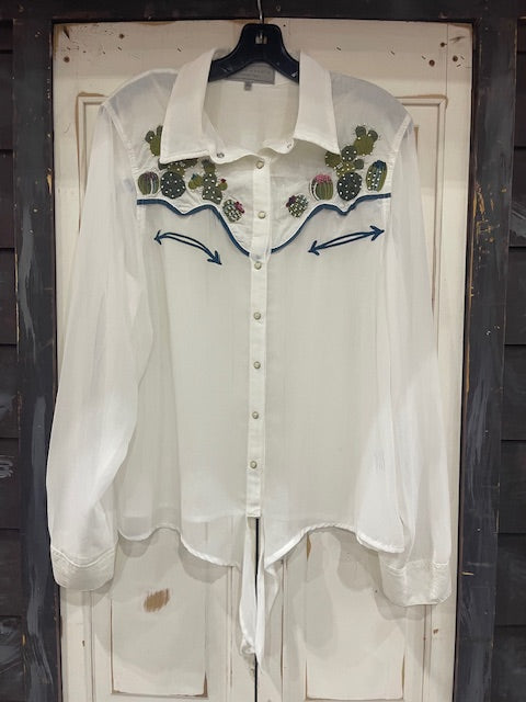 CF33-45 SHEAR TOP W/TIES ON BOTTOM & CACTUS-XL