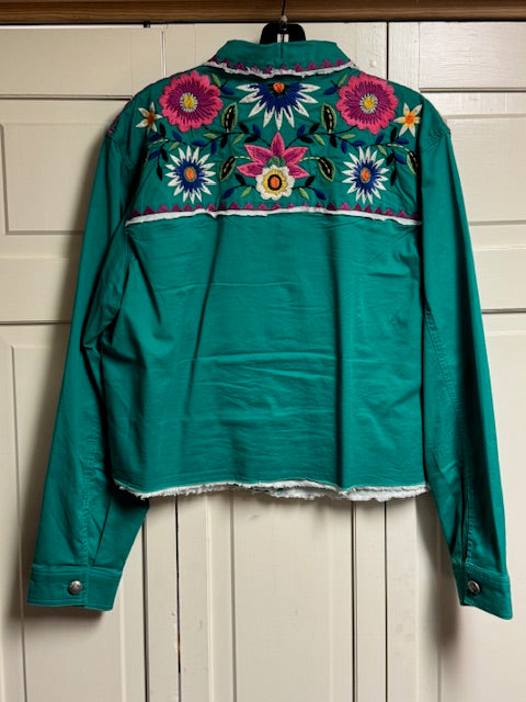 CF40-25 MILAGRO JKT-TURQ-XL