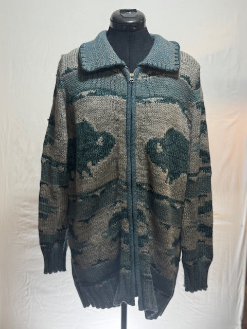 CF17-18 BUFFALO SWEATER-M