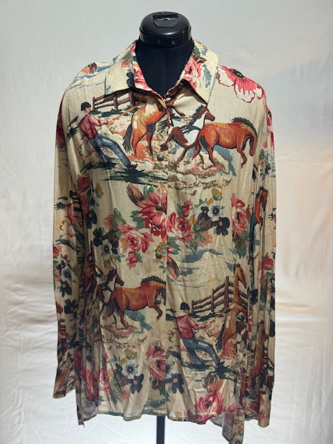 CF17-17 COWBOY ROPING HORSE-M