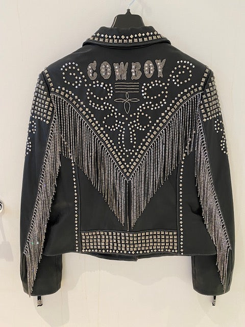 CF79-5 RHINESTONE COWBOY JKT-LRG