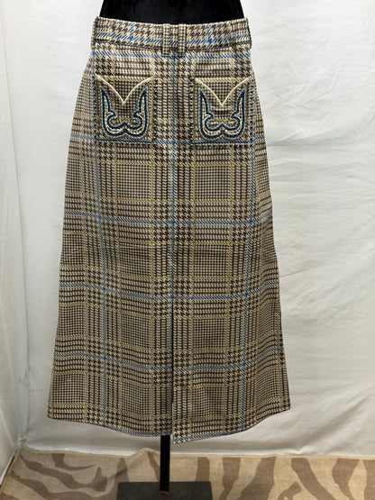 CF33-197 CALL'EM SQUARE SKIRT 12
