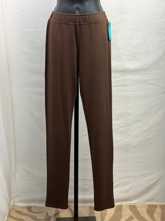 CF84-13 BROWN RAYADO LEGGING M