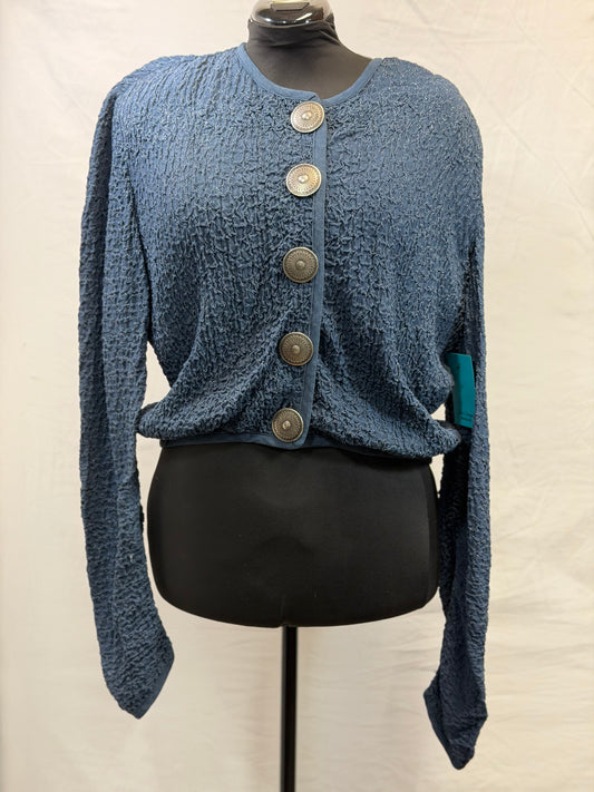 CF65-17 NAVY SHIMMER JACKET L