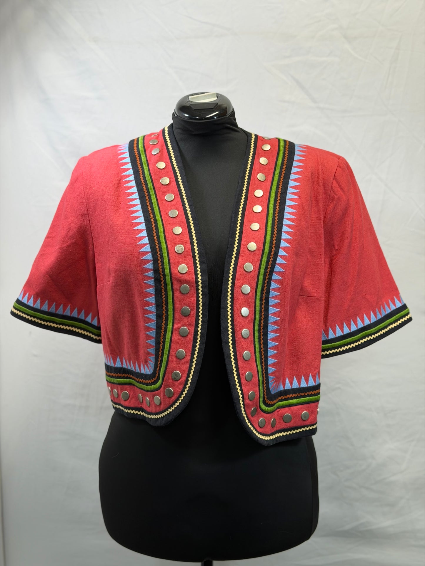 CF65-19 SS LINEN JACKET L