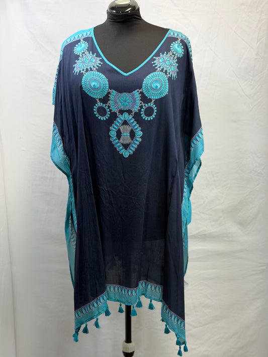 CF86-78 JEWEL BOX PONCHO L/XL