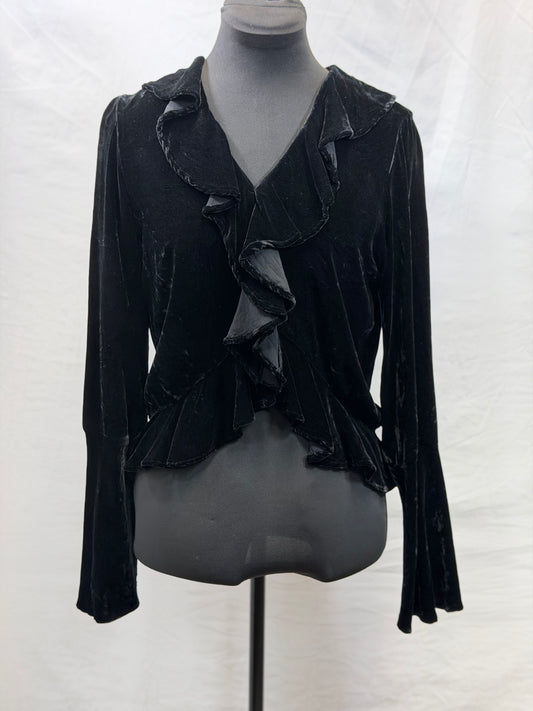 CF52-238 MARRIKA NAKK VELVET TOP S