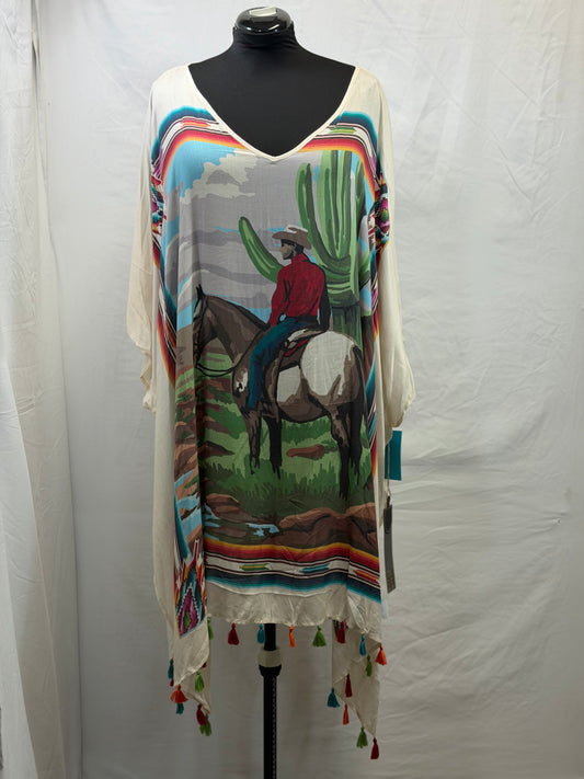 CF105-47 COWBOY PONCHO PLUS