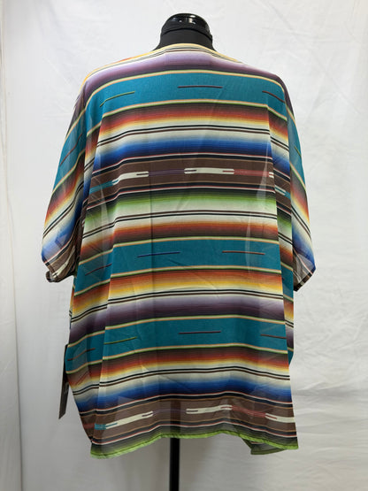 CF105-49 SHEAR SERAPE TOP 2X