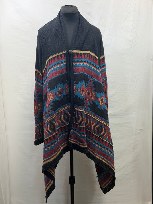 CF107-97 OPEN FRONT CARDIGAN L
