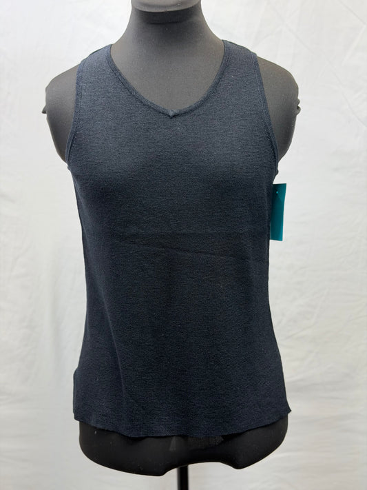 CF107-156 BLACK KNIT TANK TOP L