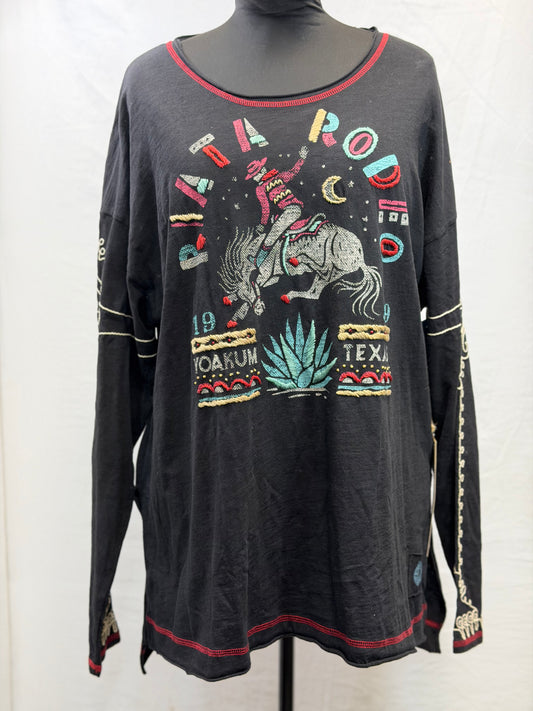 CF105-91 RIATA RODEO TOP 2X