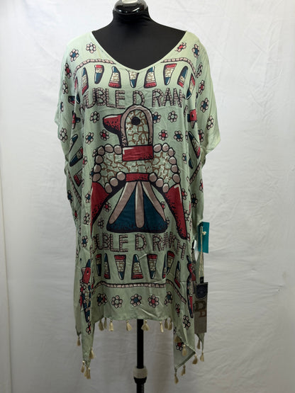 CF105-89 PUEBLO BIRD PONCHO L/XL