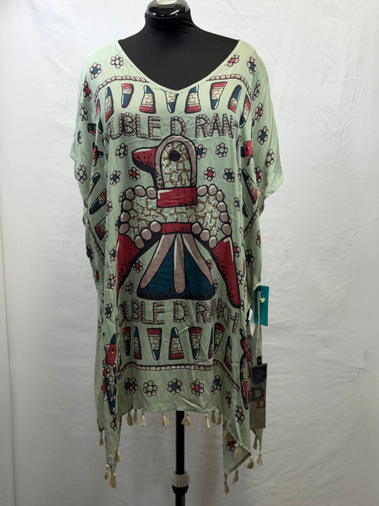 CF105-89 PUEBLO BIRD PONCHO L/XL