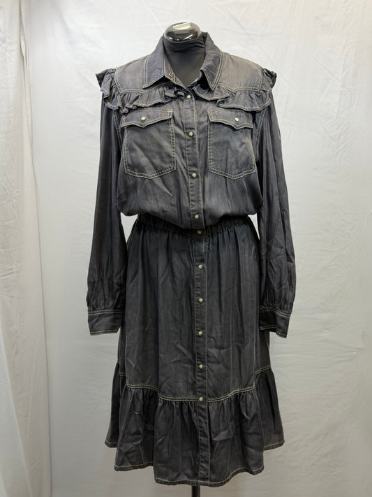 CF105-93 BLK ACE HIGH DRESS 2X