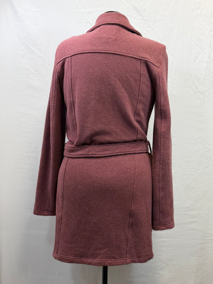 CF47-44 RASPBERRY KNIT JACKET M