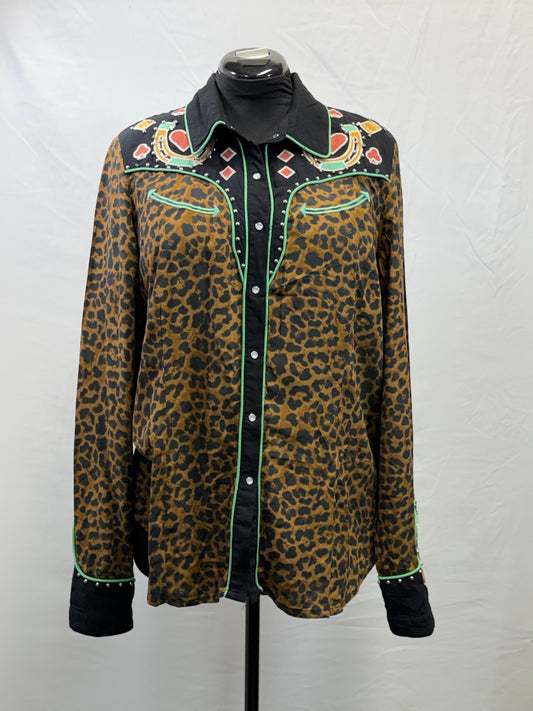CF47-46 LUCKY LEOPARD TOP L
