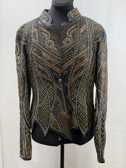 CF113-6 ELEVEN 11 BROWN JACKET M