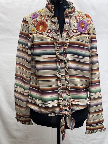 CF17-27 SNAP FRONT SERAPE M