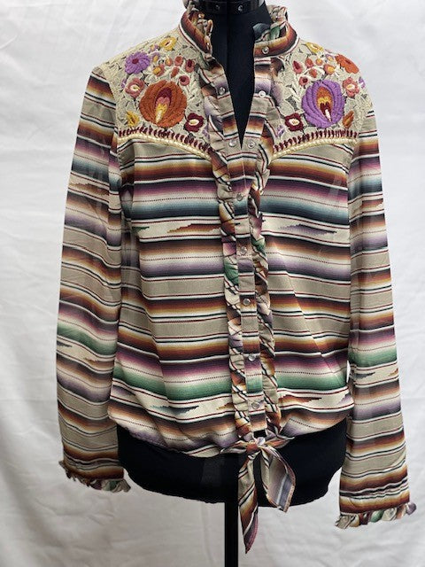 CF17-27 SNAP FRONT SERAPE M