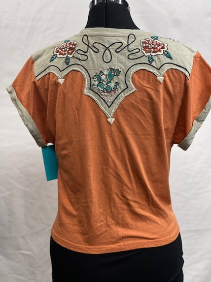 CF17-32 SS TIE FRONT TOP S