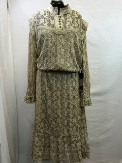 CF59-51 STRING LACE DRESS 2X