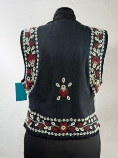 CF59-45 TASHA POLIZZI BEADED VEST XL