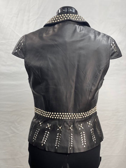 CF48-29 LASER CUT VEST XS