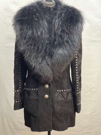 CF48-44 PUEBLO POTTERY JACKET XS