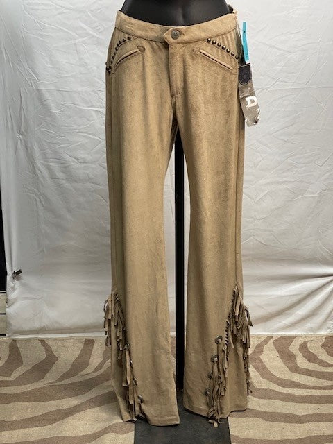CF48-49 FAUX SUEDE PANT BUCKSKIN 4