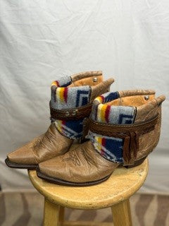 CF76-19 POINTED CANTY BOOT 8.5