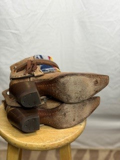 CF76-19 POINTED CANTY BOOT 8.5