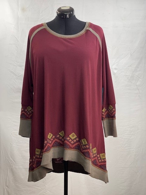 CF59-22 HI LOW TUNIC 1X