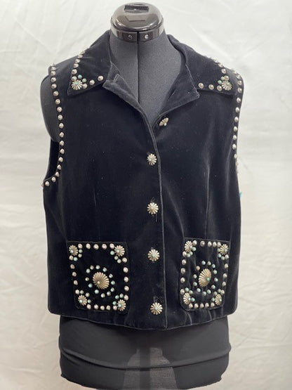 CF46-169 VELVET VEST S