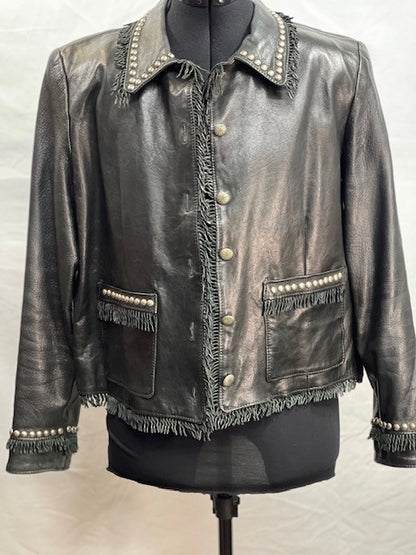 CF46-164 BLACK LEATHER JCT S