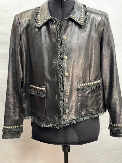 CF46-164 BLACK LEATHER JCT S