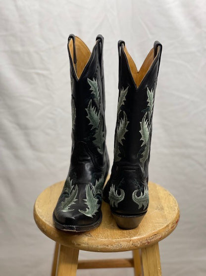 CF46-159 MANUEL GREEN LEAVES BOOT 8.5